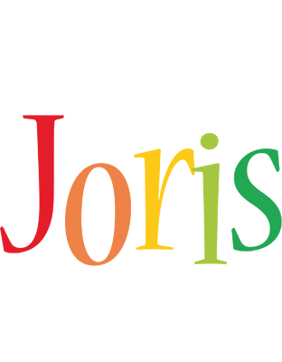 Joris birthday logo