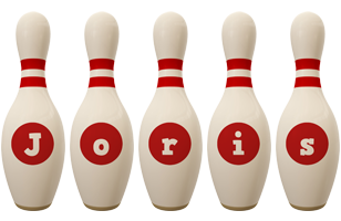 Joris bowling-pin logo