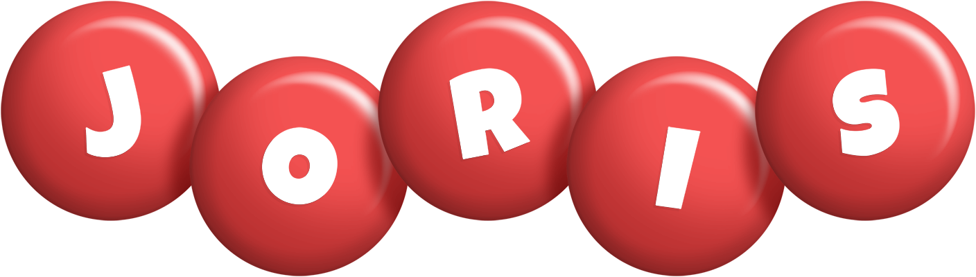 Joris candy-red logo