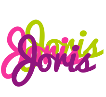 Joris flowers logo