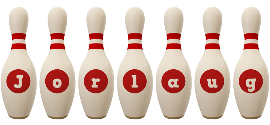 Jorlaug bowling-pin logo