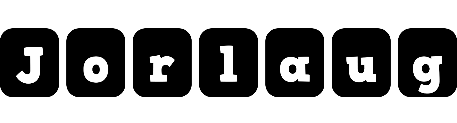 Jorlaug box logo