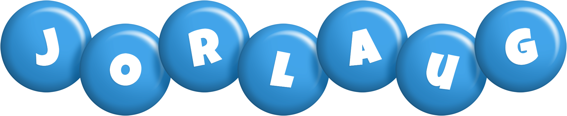 Jorlaug candy-blue logo