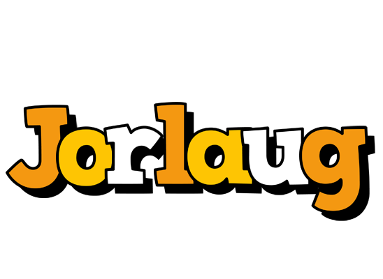 Jorlaug cartoon logo