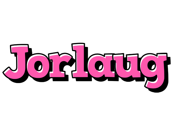 Jorlaug girlish logo