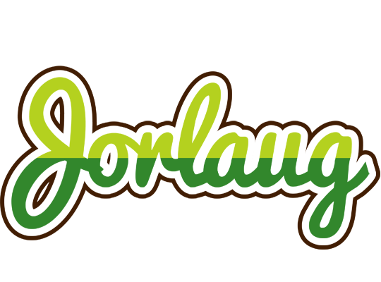 Jorlaug golfing logo