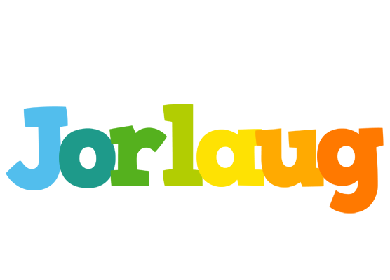 Jorlaug rainbows logo