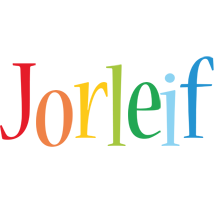 Jorleif birthday logo