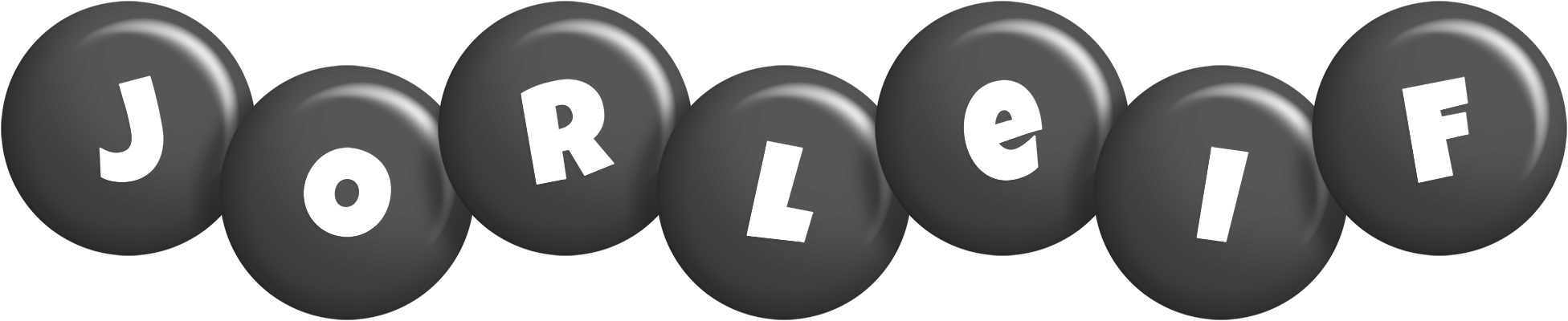 Jorleif candy-black logo