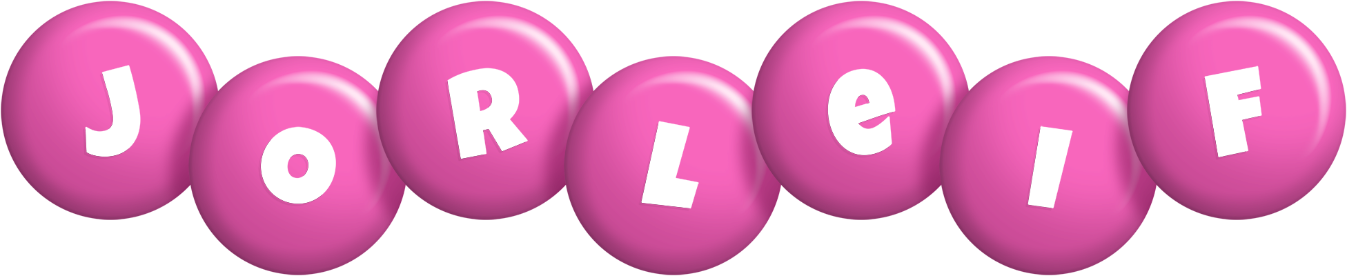Jorleif candy-pink logo