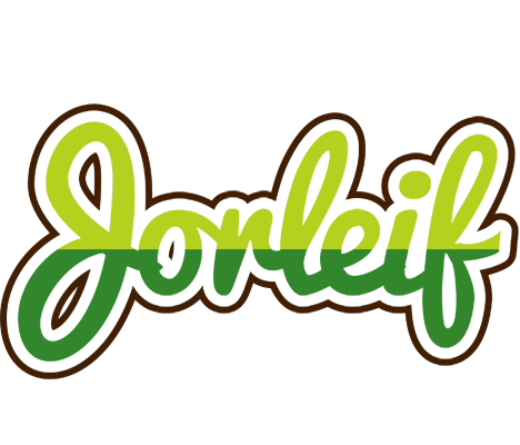 Jorleif golfing logo