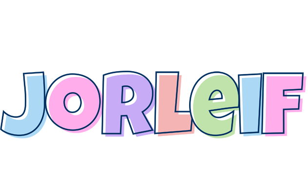 Jorleif pastel logo