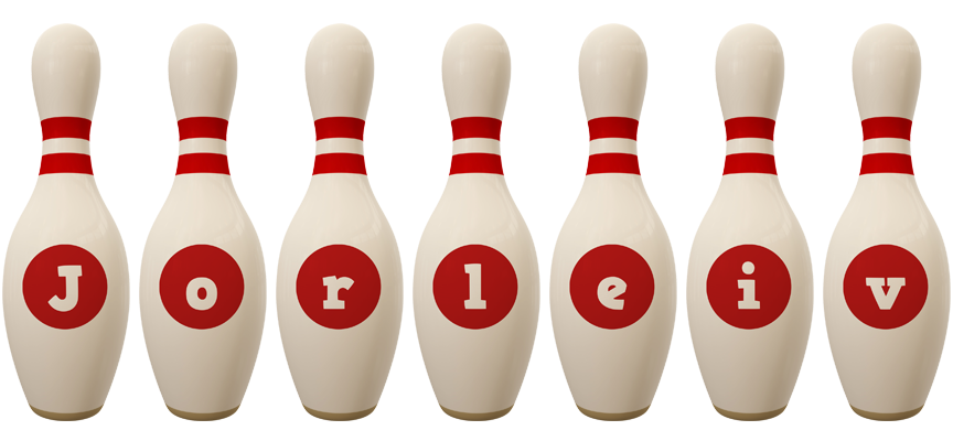Jorleiv bowling-pin logo