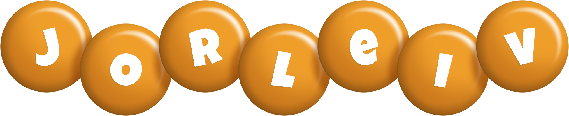 Jorleiv candy-orange logo