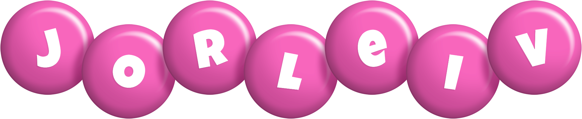 Jorleiv candy-pink logo