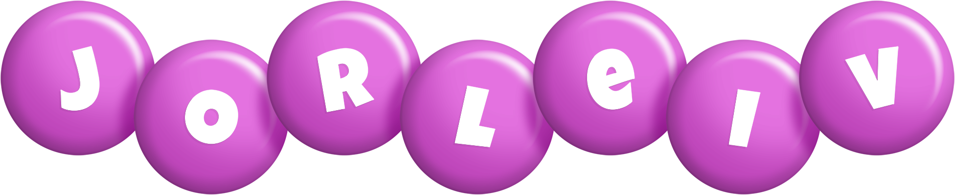 Jorleiv candy-purple logo