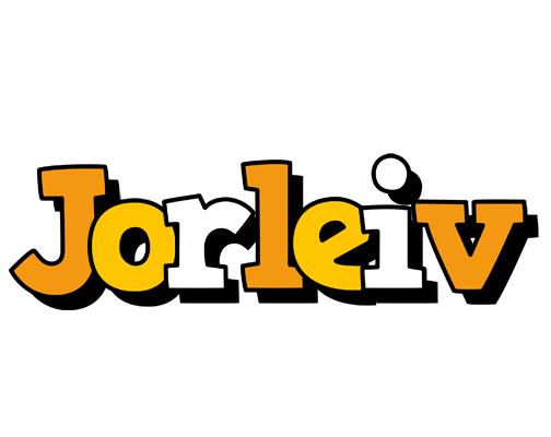 Jorleiv cartoon logo