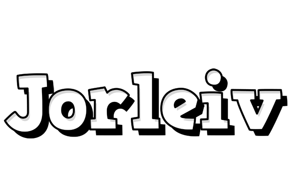 Jorleiv snowing logo