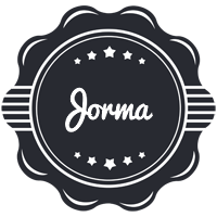 Jorma badge logo