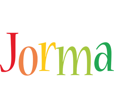 Jorma birthday logo