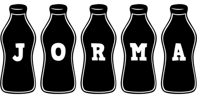 Jorma bottle logo