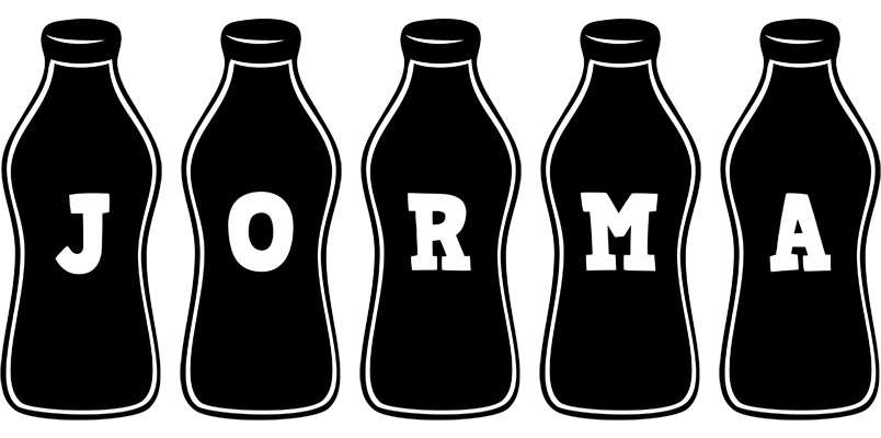 Jorma bottle logo