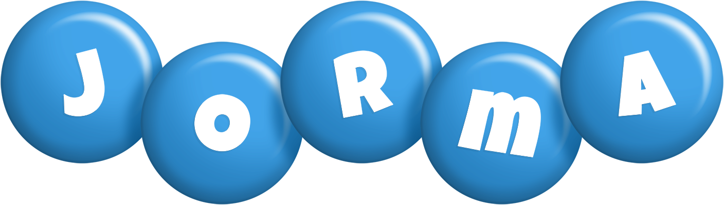 Jorma candy-blue logo
