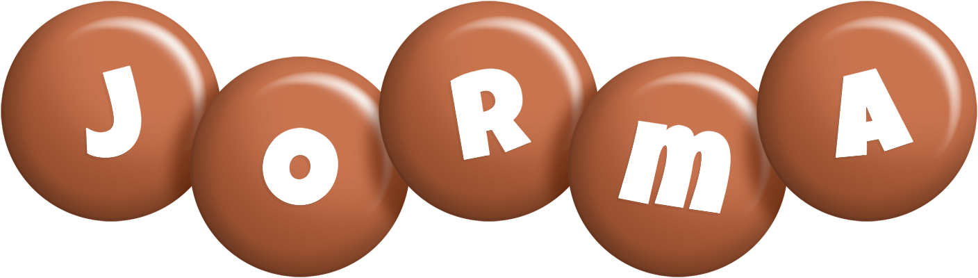 Jorma candy-brown logo