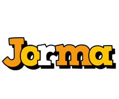 Jorma cartoon logo