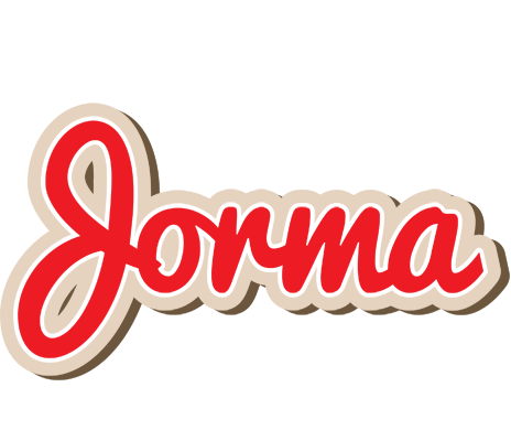 Jorma chocolate logo