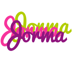 Jorma flowers logo