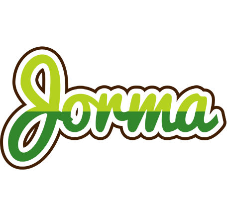 Jorma golfing logo