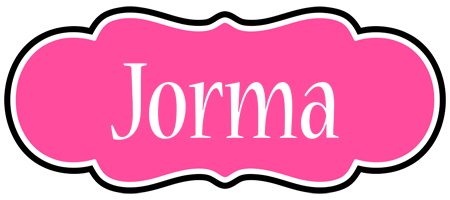 Jorma invitation logo