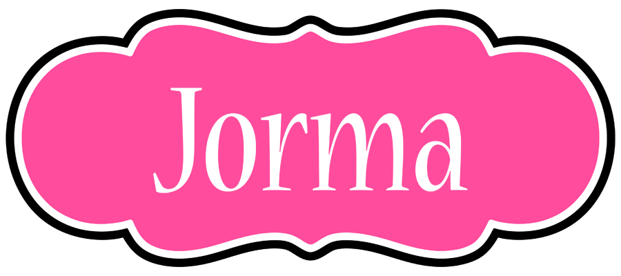 Jorma invitation logo