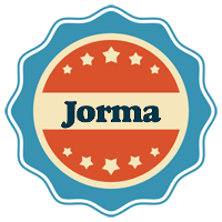 Jorma labels logo