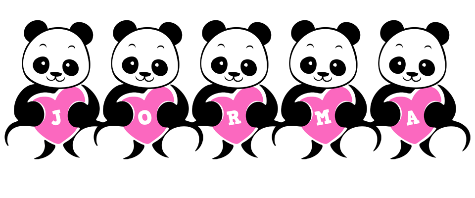 Jorma love-panda logo