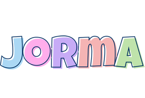 Jorma pastel logo