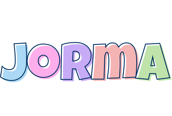 Jorma pastel logo