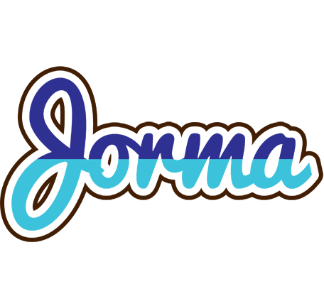 Jorma raining logo