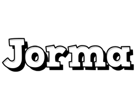 Jorma snowing logo