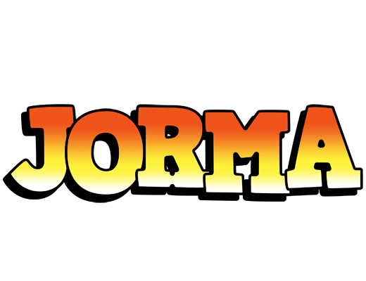 Jorma sunset logo
