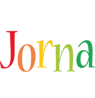 Jorna birthday logo