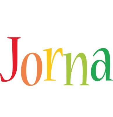 Jorna birthday logo