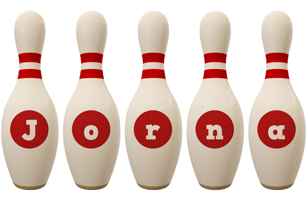 Jorna bowling-pin logo