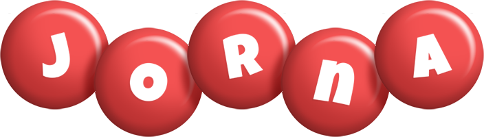 Jorna candy-red logo