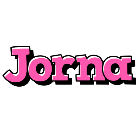 Jorna girlish logo
