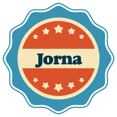Jorna labels logo