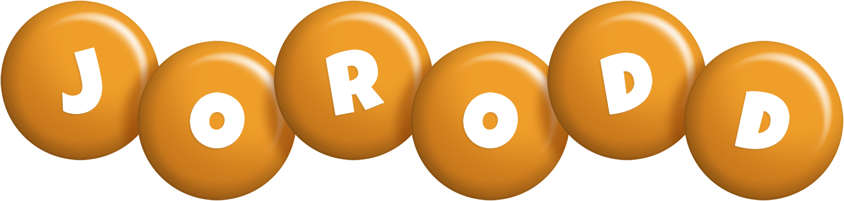Jorodd candy-orange logo