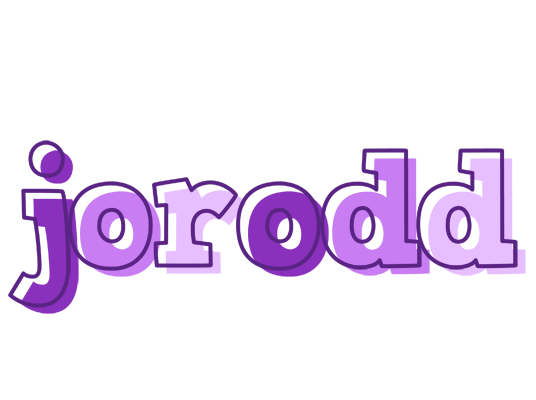 Jorodd sensual logo