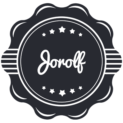 Jorolf badge logo